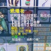 玳瑁衣 | 等级105 | 耐久度570 | 